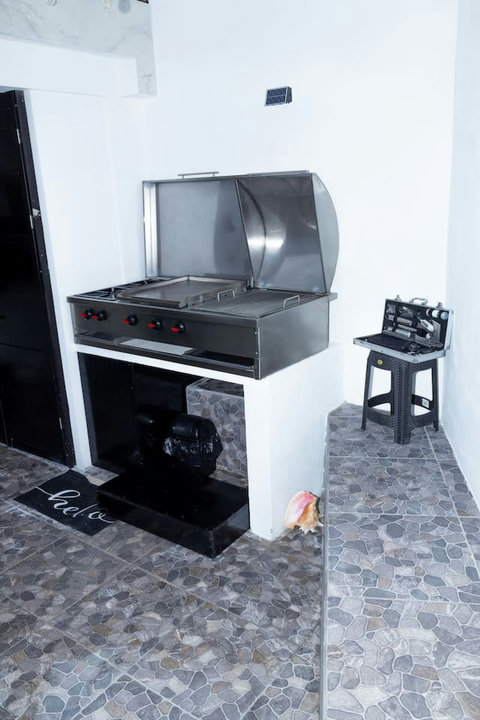 Commercial Grade Barbecue, Skillet & Stove