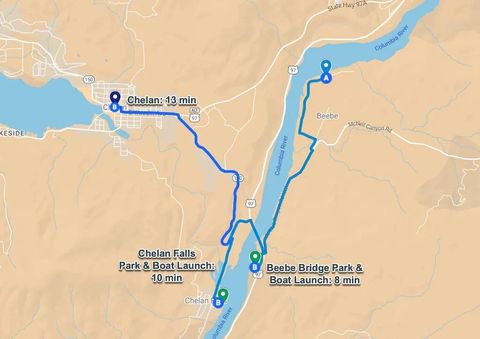 Minutes to Chelan and local parks for swimming, boat launch, sport courts, etc.