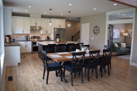 Dining room with seating for 8