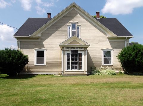 Front view as seen from the road