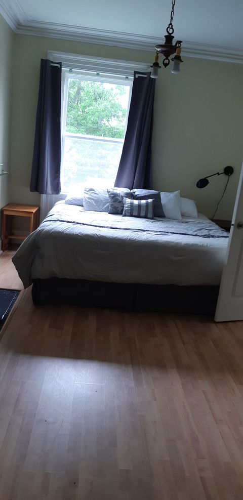 Room #1 downstairs with King Bed