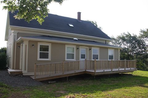 ramp to door of Stevens House side entrance