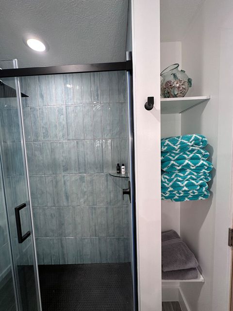 Tile shower