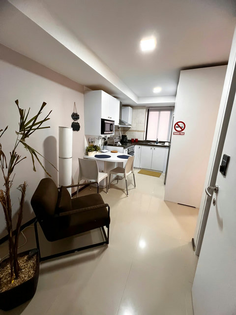Kitchen and Living Room