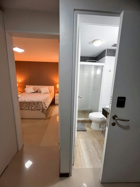 Bedroom and Bathroom