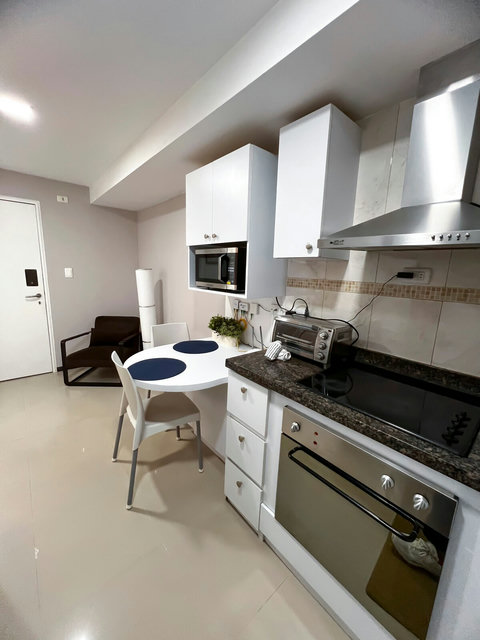 Kitchen and Living Room