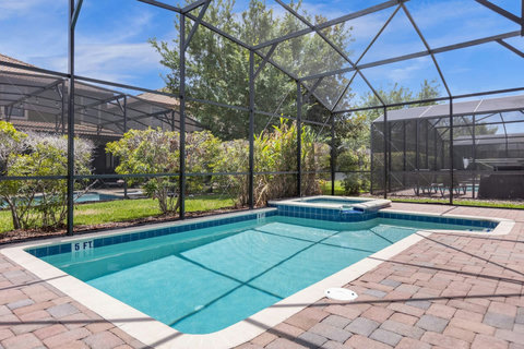 Cool off in our private pool