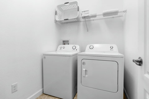 Convenient laundry room