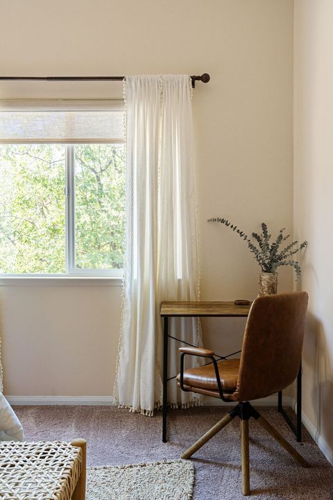 Set up a work area and enjoy the view.