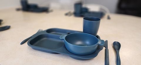 Dinnerware for little tykes.