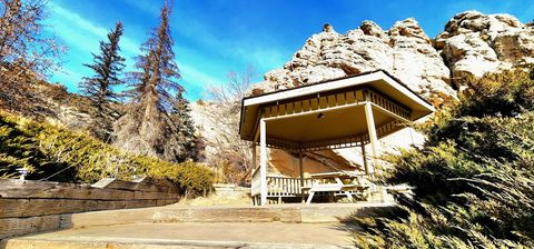 Private gazebo.