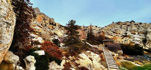 Private backyard canyon.