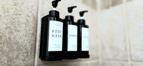 High quality shower essentials provided. 