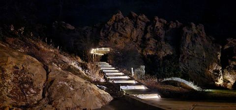 Lights to gazebo.