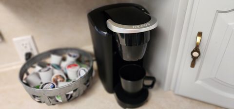 Complimentary coffee and tea. 