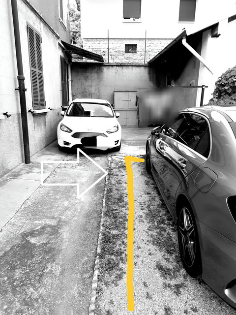 Private on-site parking in a convenient enclosed courtyard space