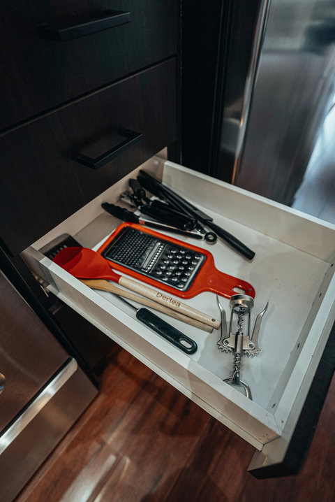Enjoy the convenience of a fully equipped kitchen. We provide cutlery, dishes, and basic cooking tools 