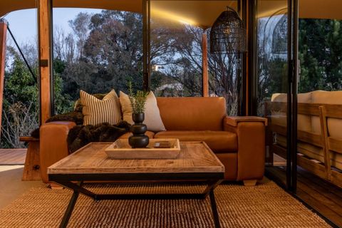 Pull out leather sofa