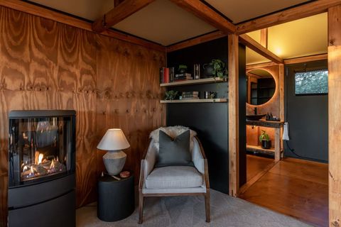 Relax and read a classic novel next to the fireplace
