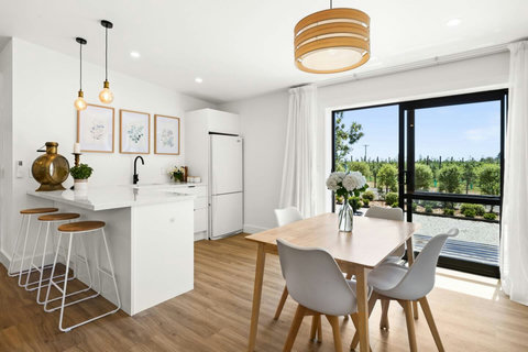 Heart of the home – enjoy preparing meals together and gathering around the dining table.