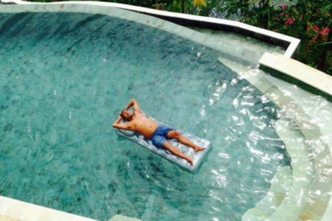 Take a swim in the cristal clear water of our great swimming pool
