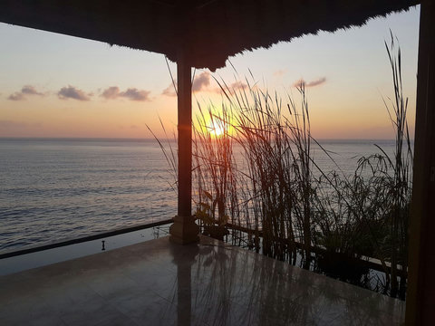 Watch the sunrise from the balcony