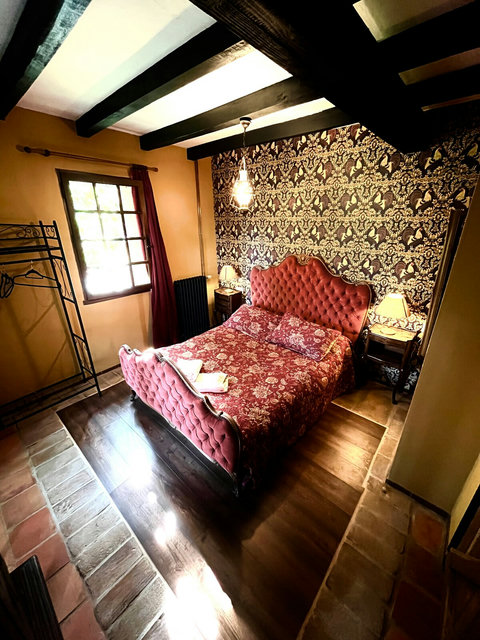 Each of the downstairs bedrooms has a glass door which opens straight out to the garden.