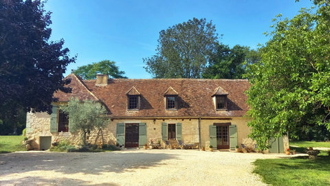Looking North at the front of the house