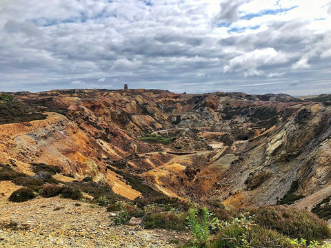 The Great Opencast, the hollowed-out centre of the mountain, dug with nothing more than picks, shovels and gunpowder.
