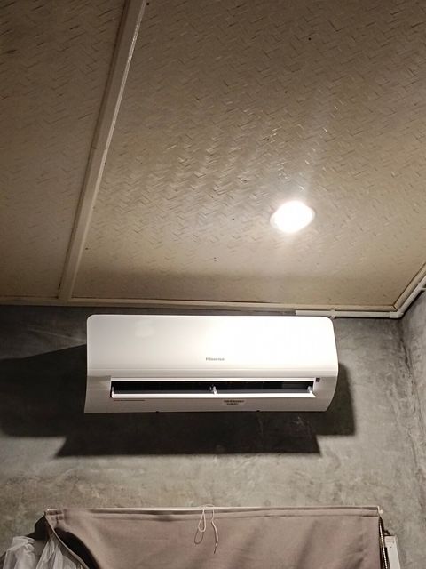 brand new air-conditioning installed