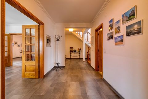 Walking into the house