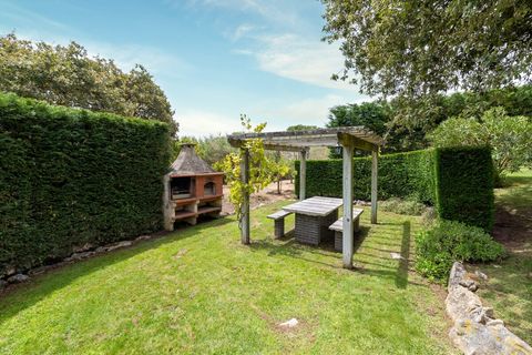 BBQ area down the garden