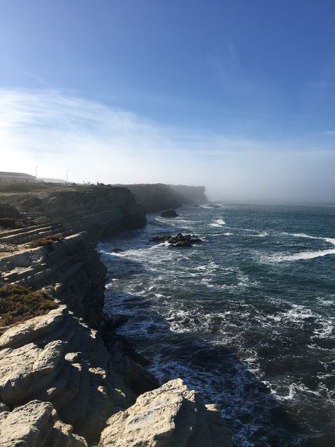 The cliffs around Peniche 