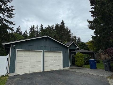 Double garage