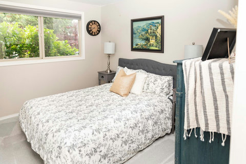 Queen bedroom for a comfortable stay