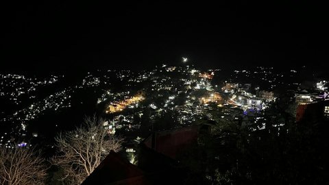 Shimla in night lights