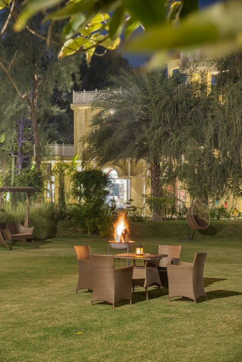 Bonfire can be arranged during chilly winters.