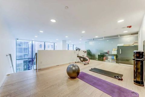 Gym on the 2nd floor of the building