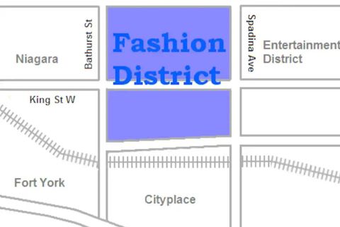 Located in the heart of the fashion district