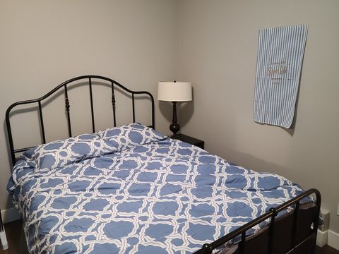 Queen sized mattress that comfortably sleeps 2 people.  
